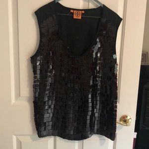 Tory Burch Sequin Blouse